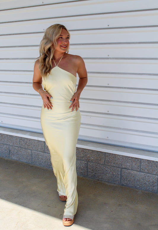 Birdie Satin Maxi Dress