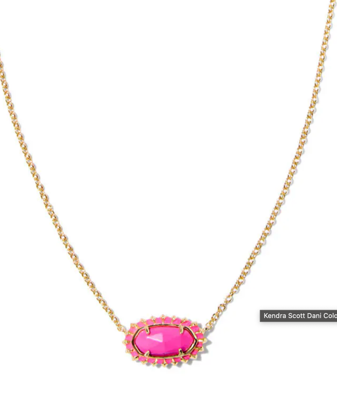 Dani Clear Burst Necklace