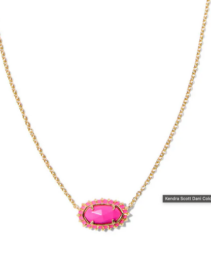 Dani Clear Burst Necklace