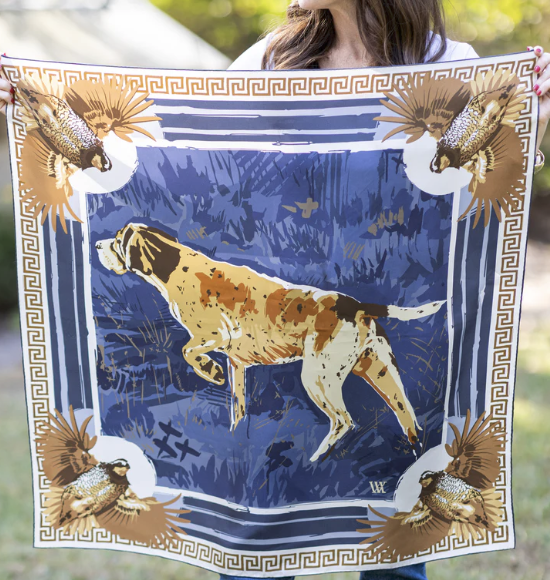 Double Sided Silk Scarf
