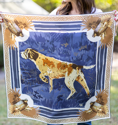 Double Sided Silk Scarf
