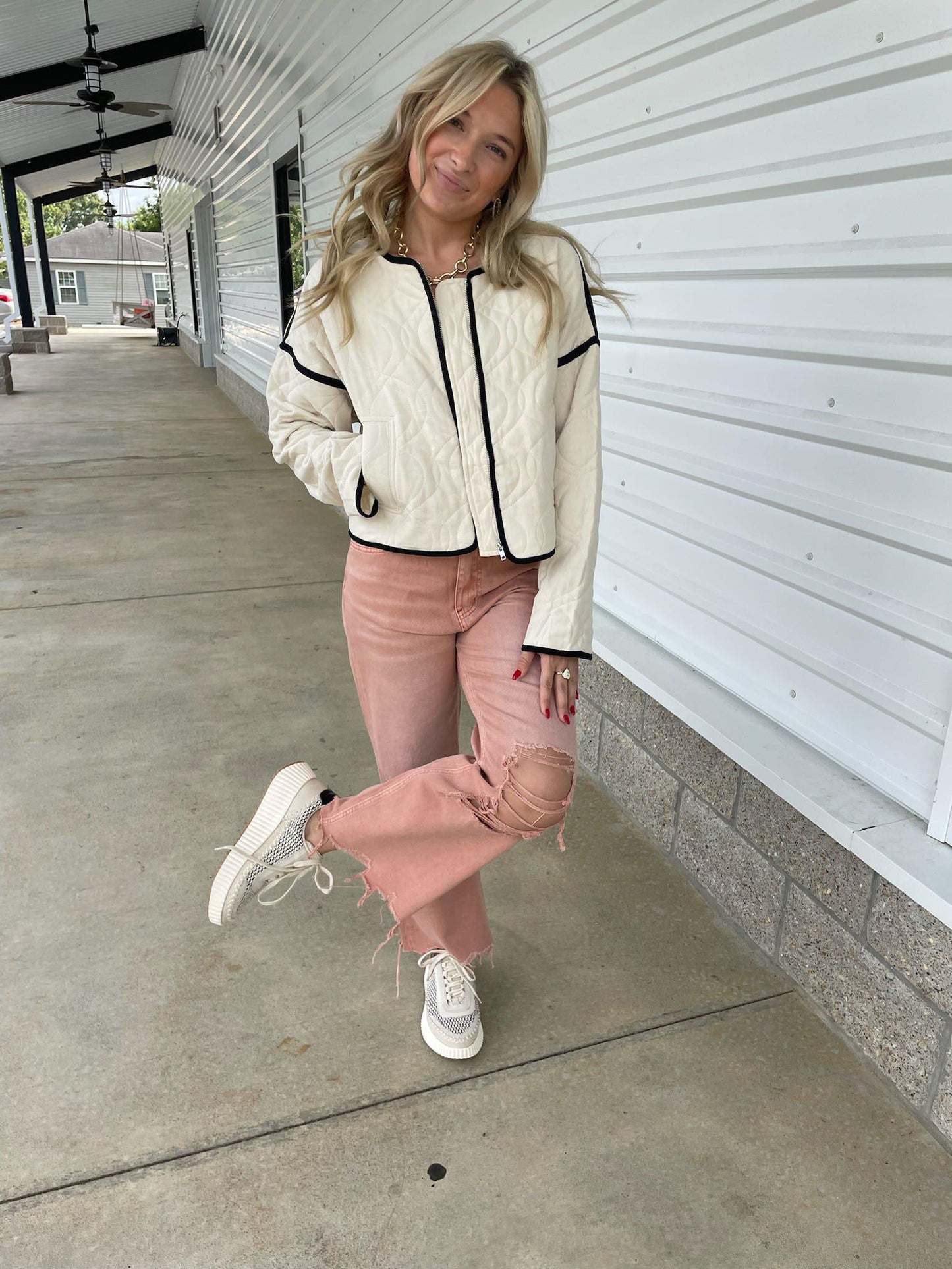 Isabelle Ivory Jacket