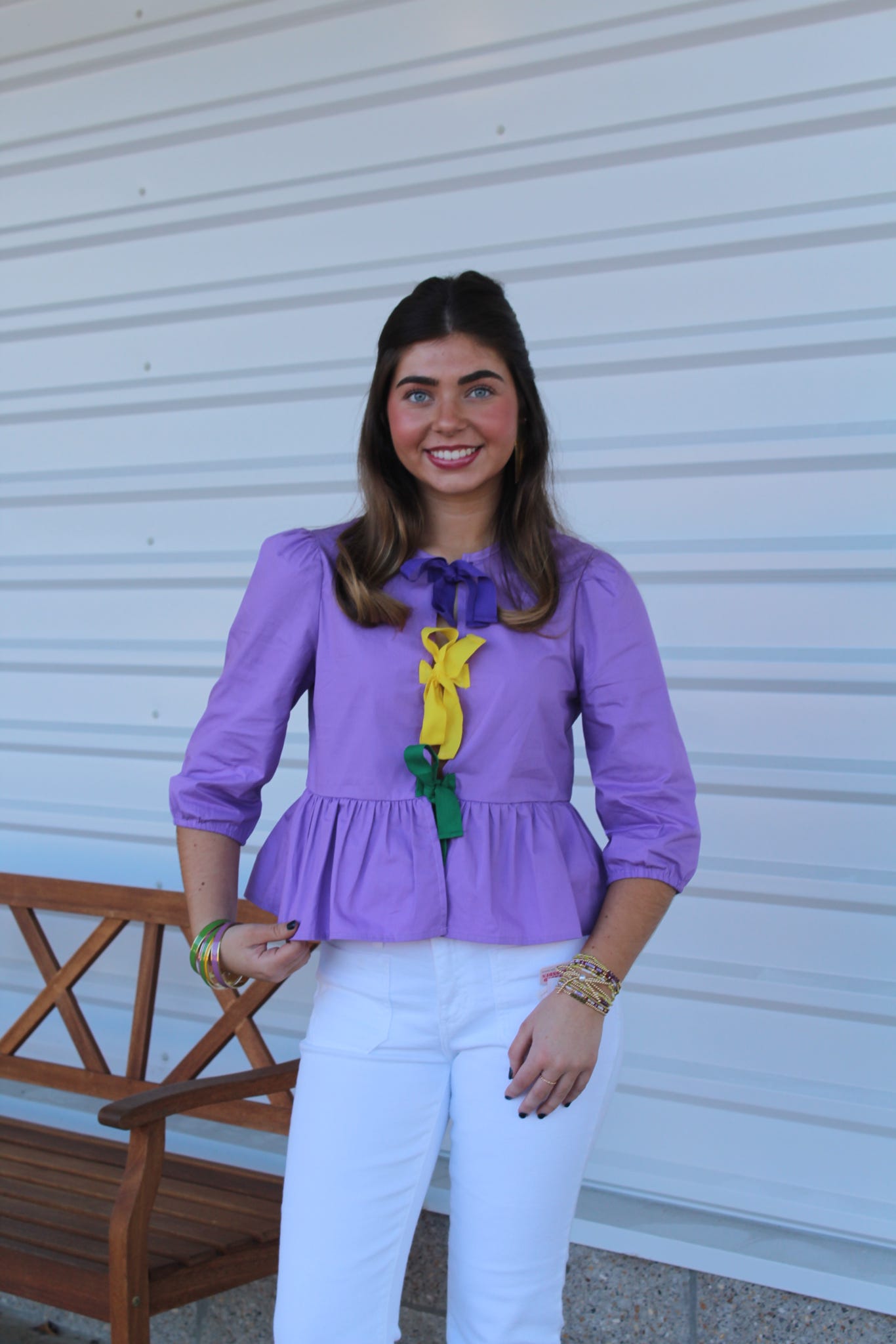 Beads and Bubbly Blouse