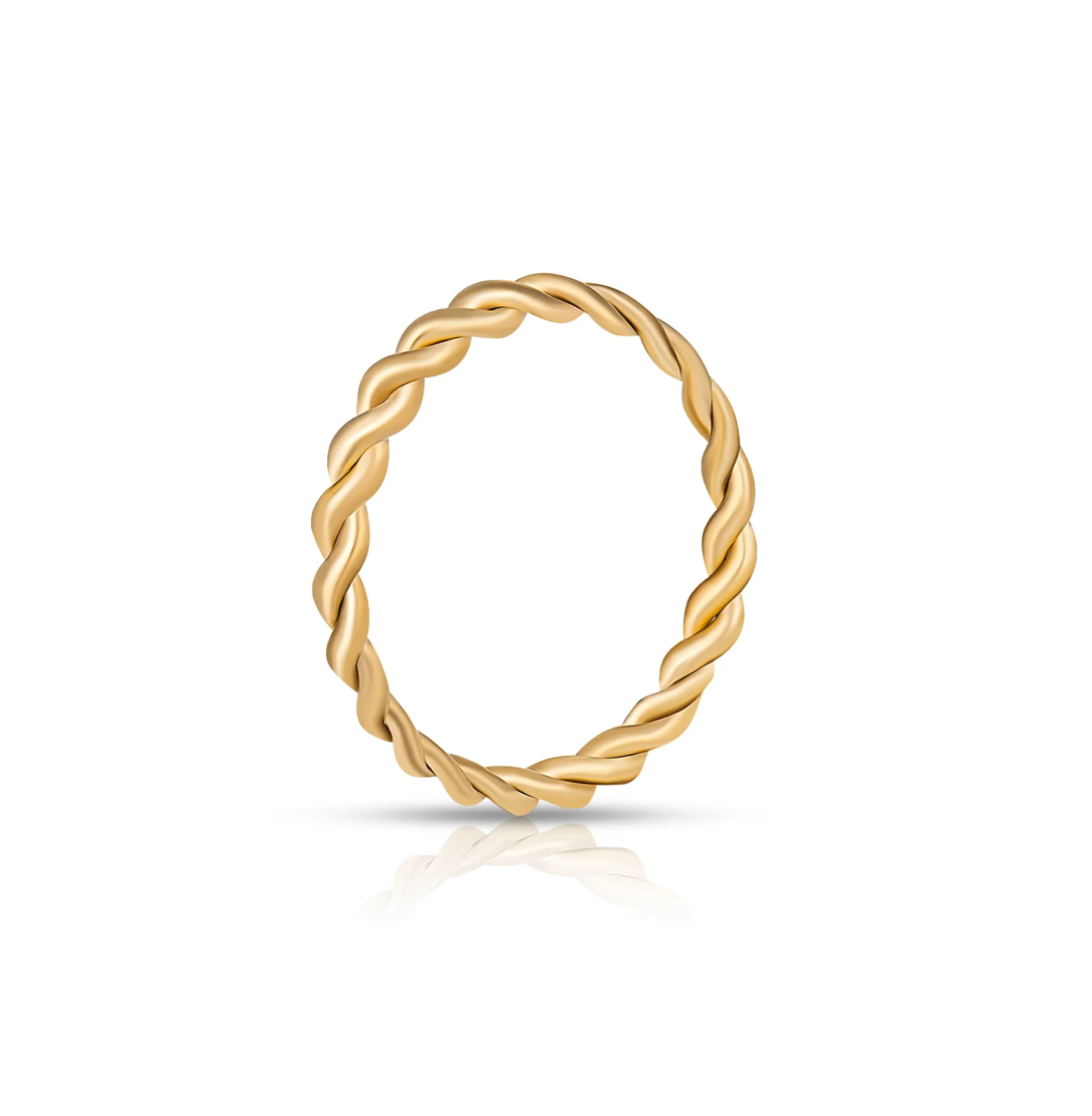 ANAIS DAINTY TWIST RING