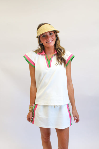 Set Carissa Ivory/Pink