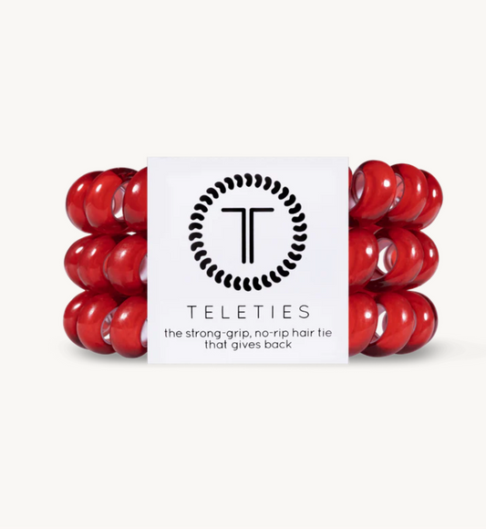 Scarlet Red Large Teleties