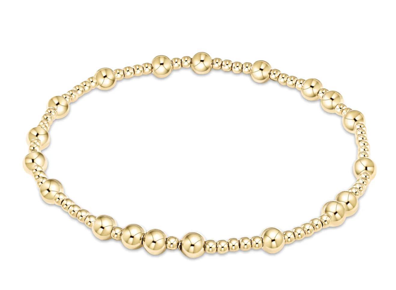 Enewton Extends - Hope Unwritten 5mm Bead Bracelet - Gold