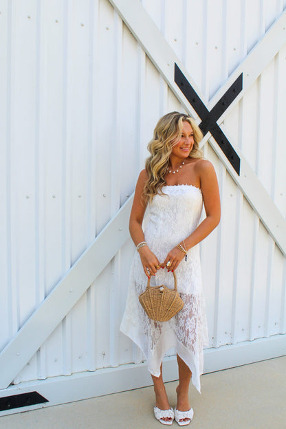First Glance Strapless Dress
