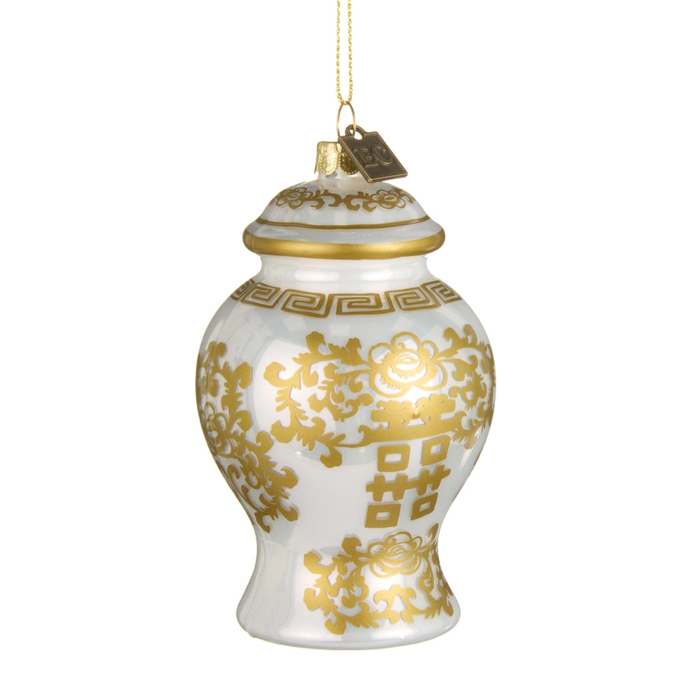Golden Ginger Jar Ornament
