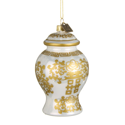 Golden Ginger Jar Ornament