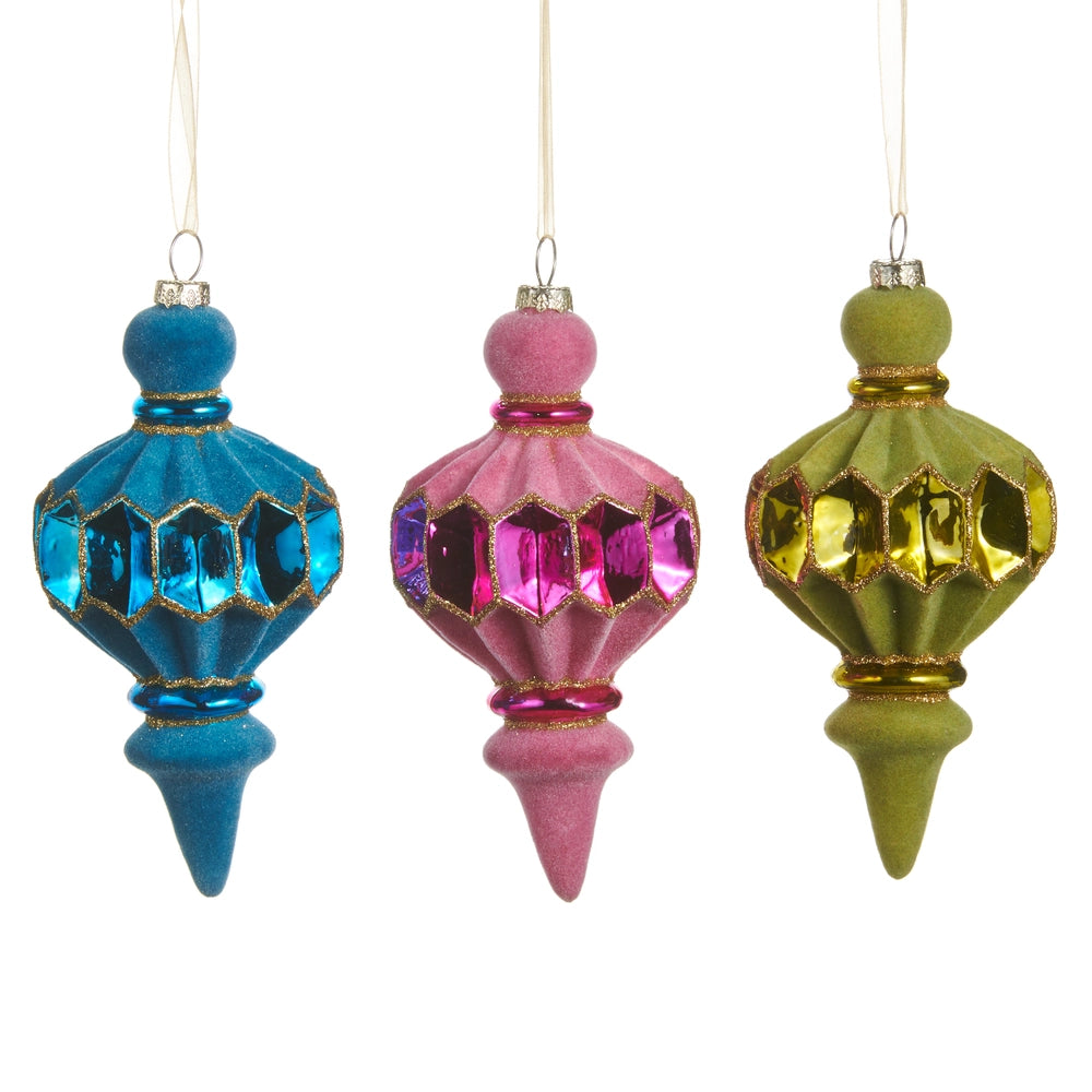 Jewel Band Finial Ornament