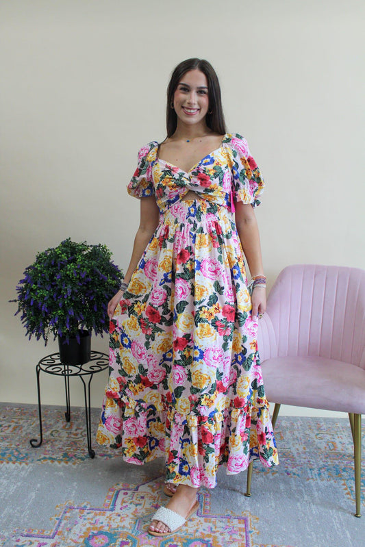 Rose Monet Maxi Dress