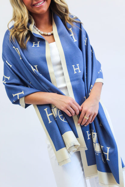 Scarf - Cotton Navy