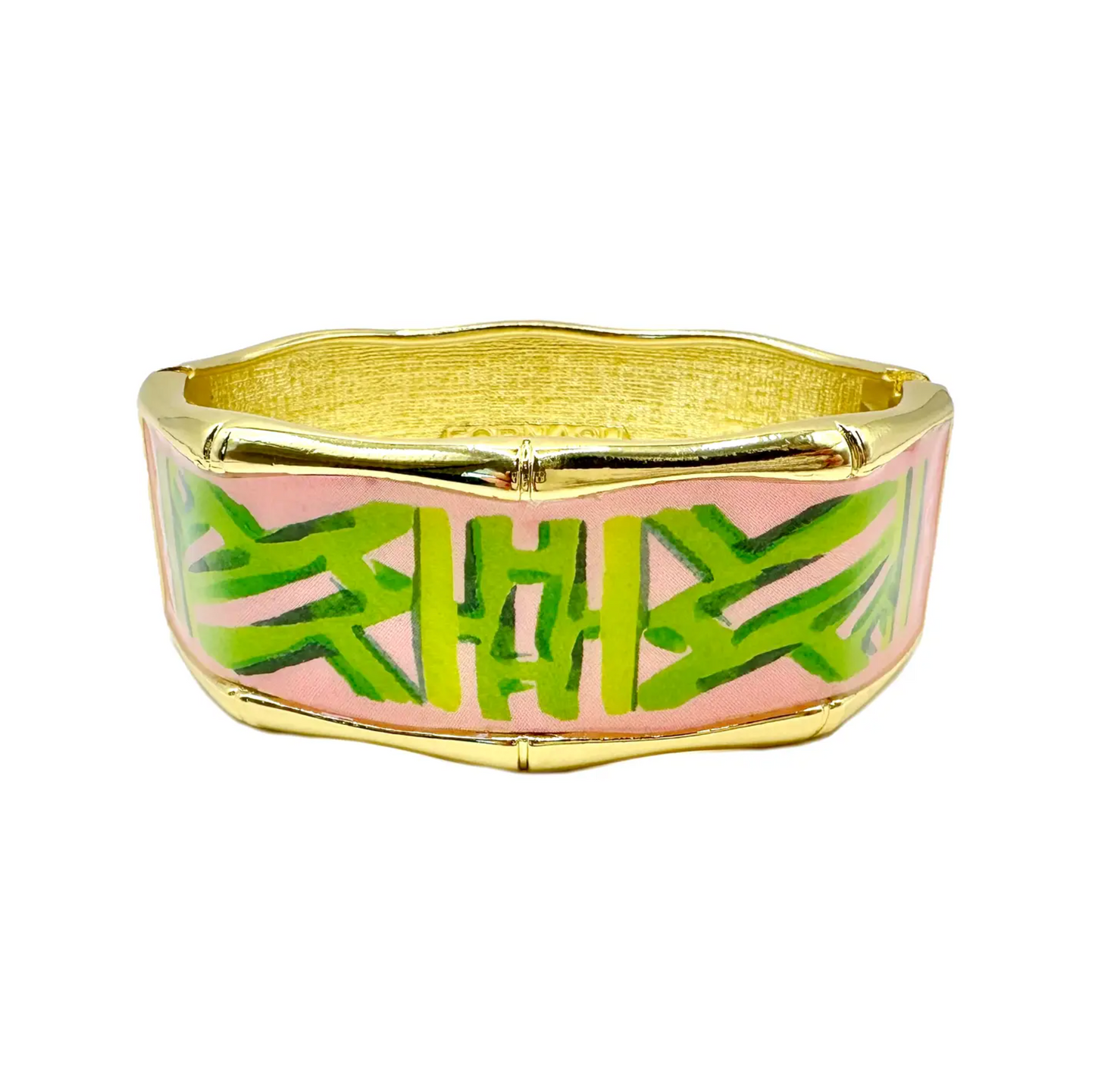 Grey Hall Pink Bamboo Bracelet