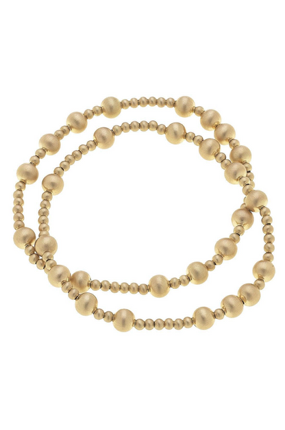 Shelby Ball Bead Stretch Bracelet Set