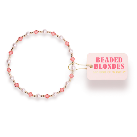 Pink Pearl June Bracelet Standard