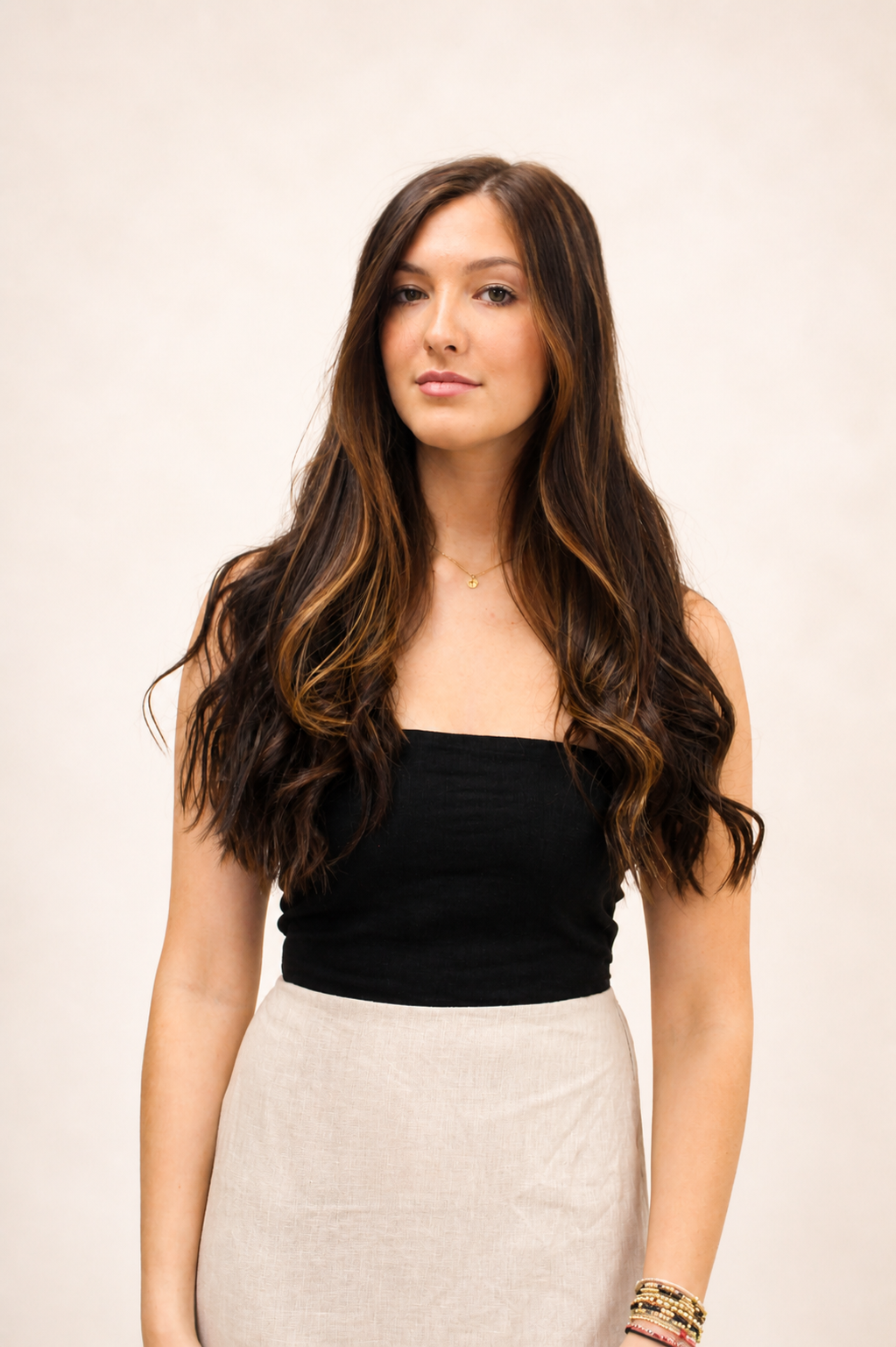 Paisley's Black Khaki Dress