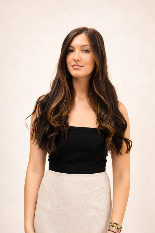 Paisley's Black Khaki Dress