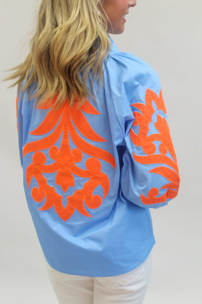 Electric Bloom Top