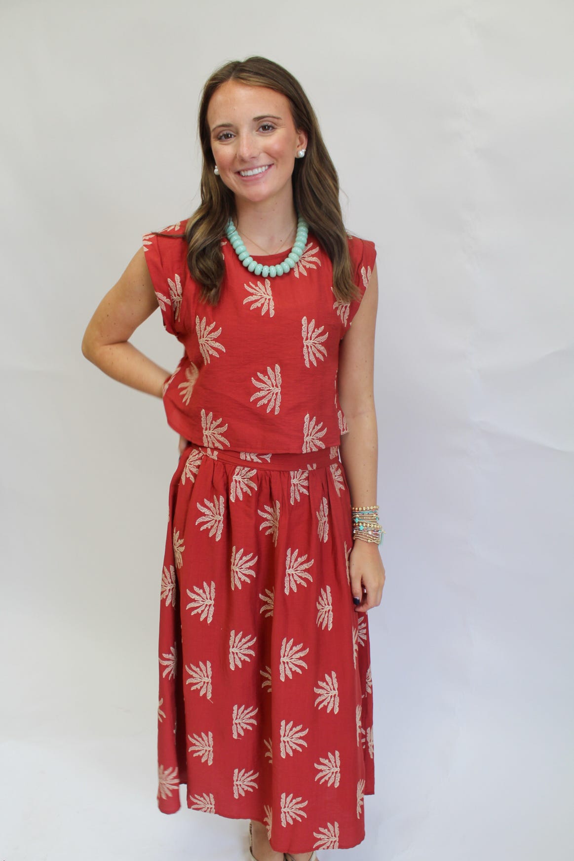 Crimson Stitches Set