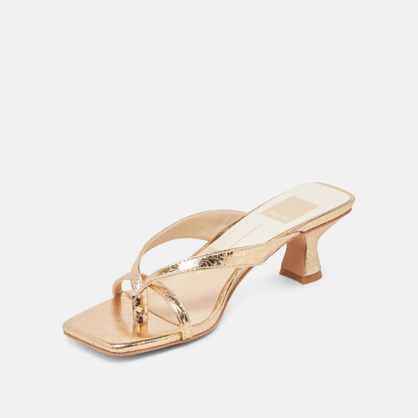 Brevel Gold Distressed Leather