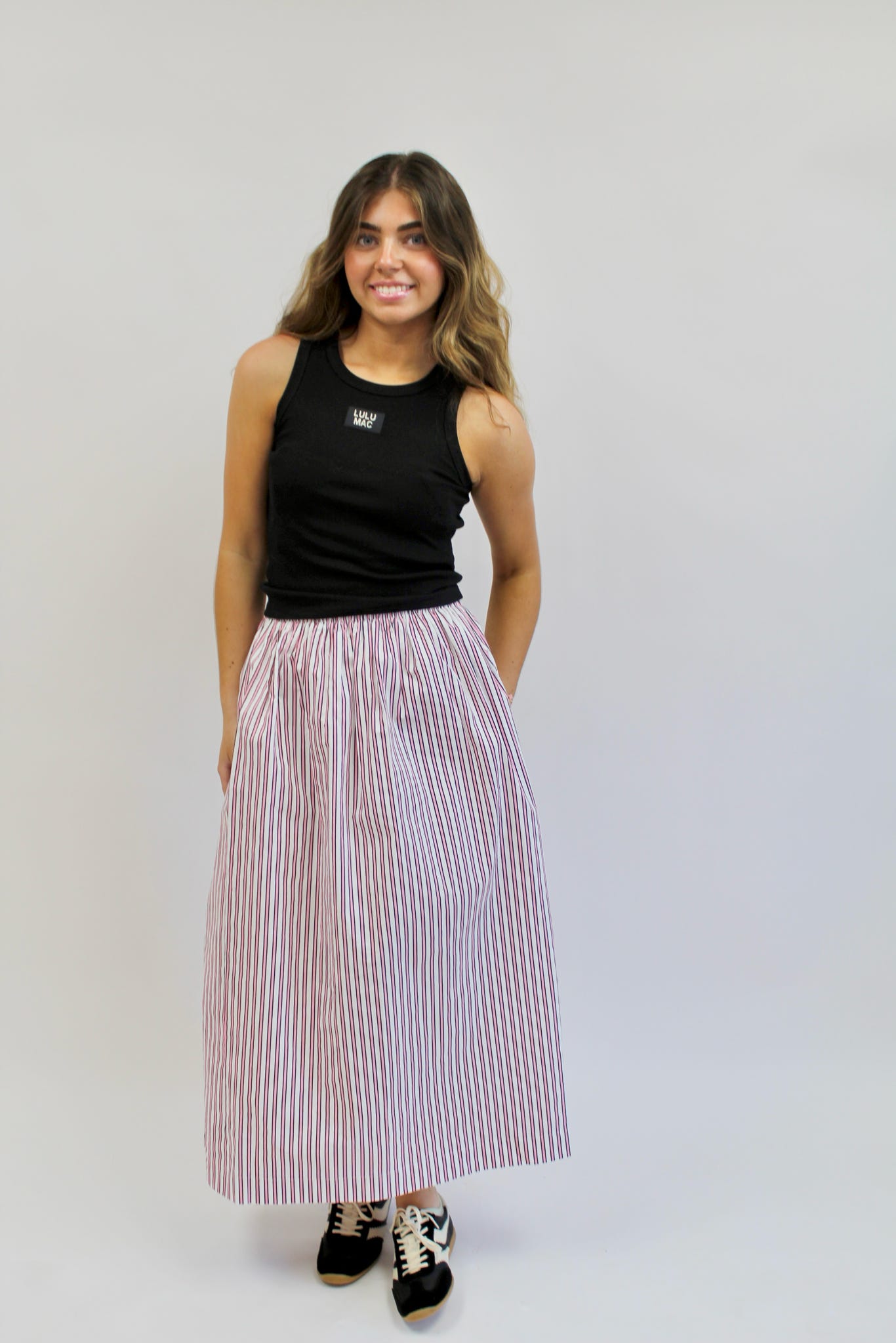Florida Nights Maxi Skirt - Pink