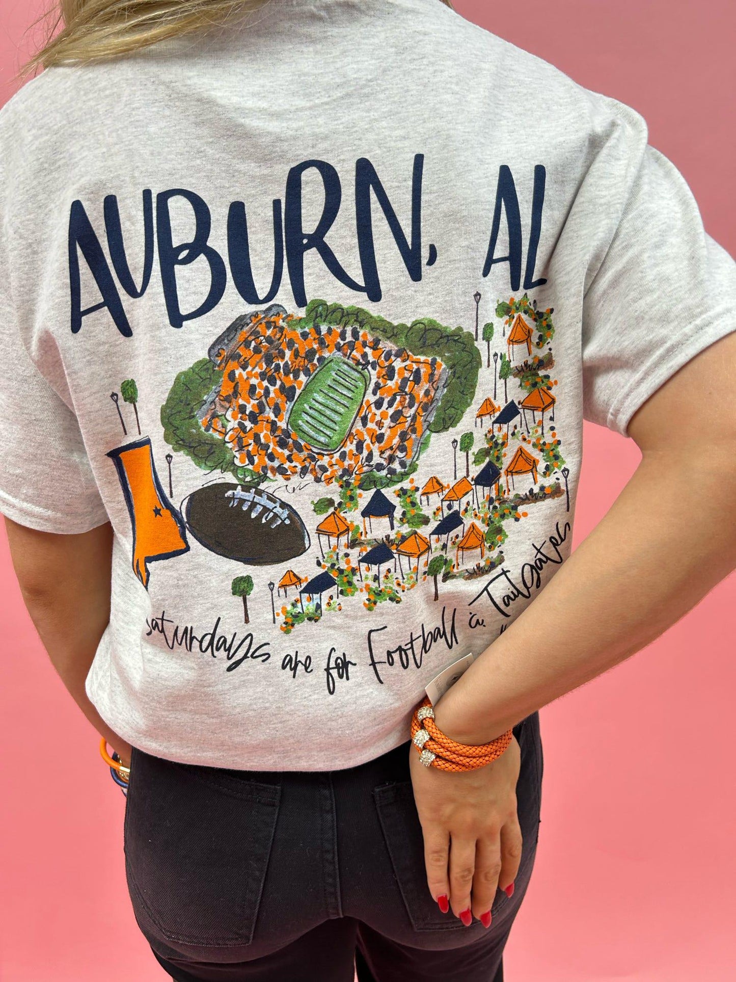 Auburn AL College Town T shirt