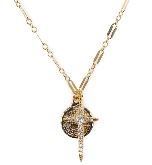 Hopeful Cross Necklace