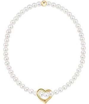 Enewton Extends- Classic Pearl 3mm Love Charm Bracelet