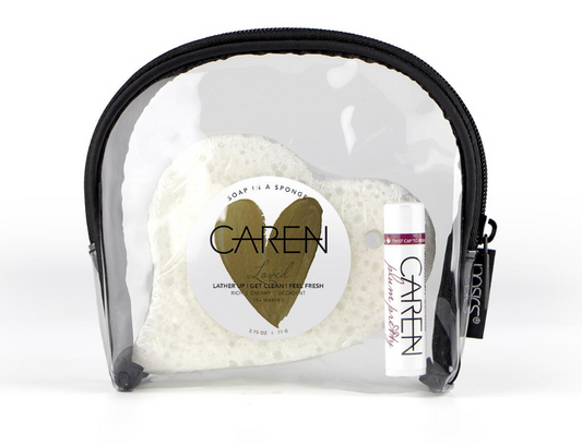 Sponge Saver-Loved Heart w/Lip Balm