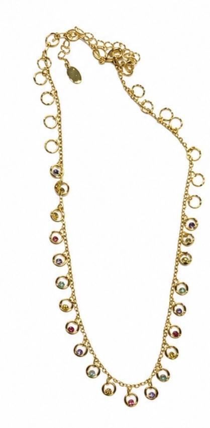Studio Ringlette Tennis Necklace