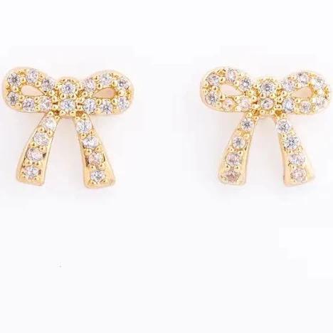 Holiday Bow Earrings