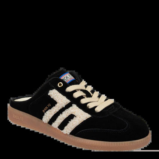 EASTER in BLACK Backless Sneakers