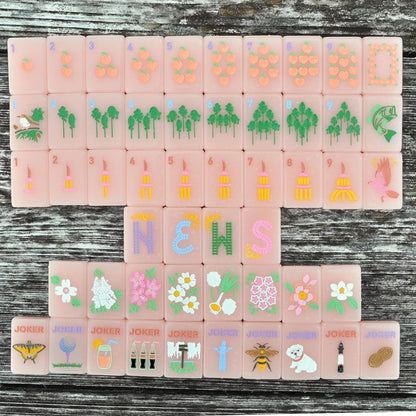 Middle & Main Mahjong Tiles with Storage Bag