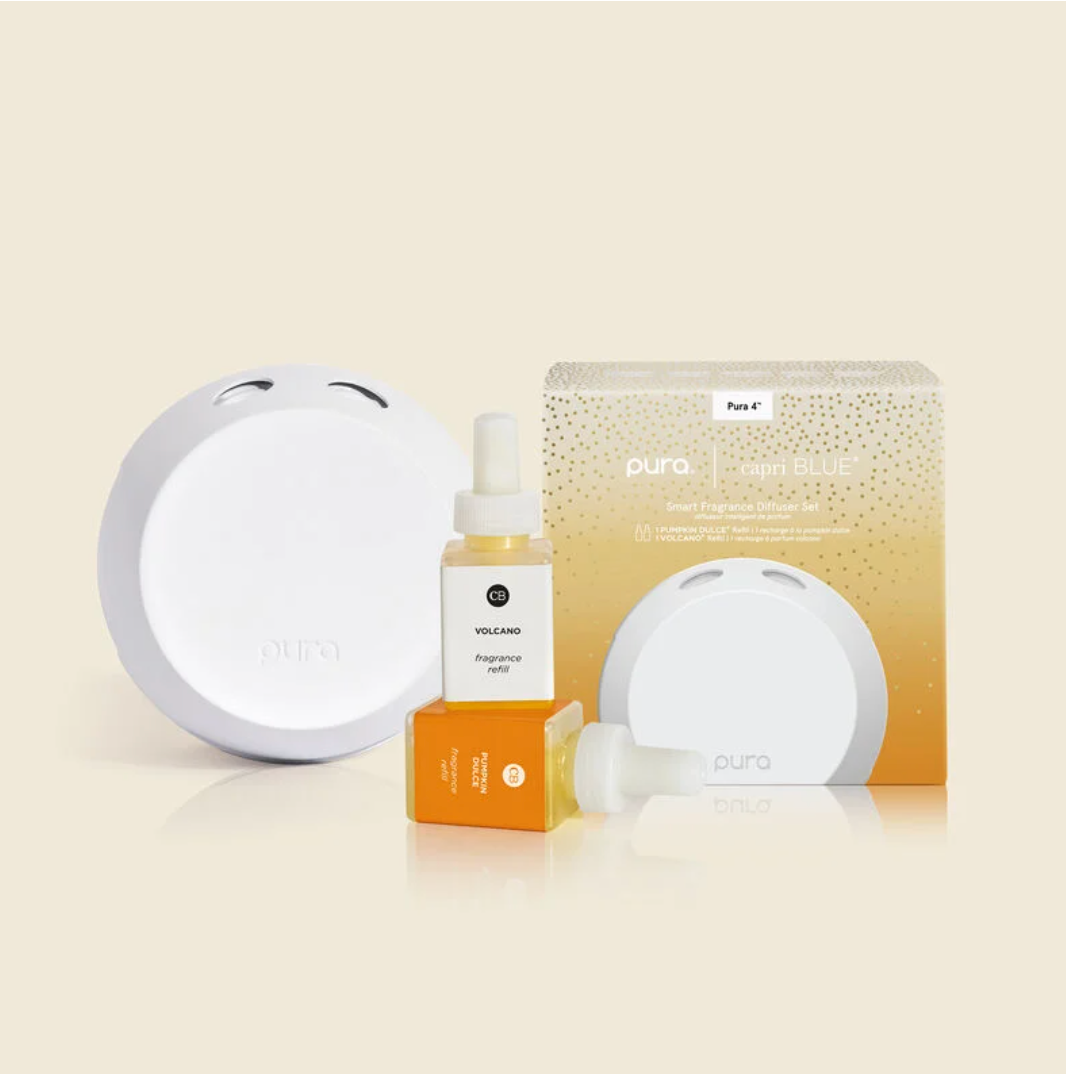 CB PURA Home Diffuser Kit - Volcano/Pumpkin Dulce