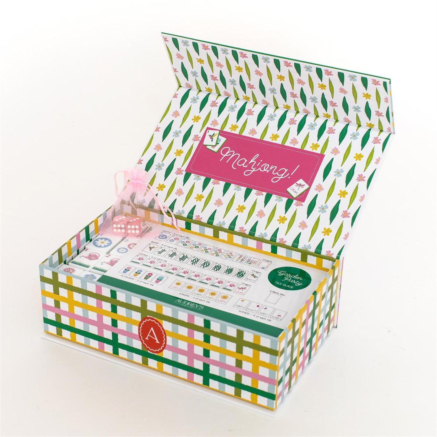 Garden Party Mahjong Tile Set (160 Tiles)