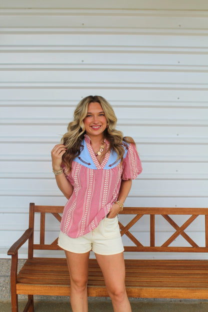Saddle Up Darling Top