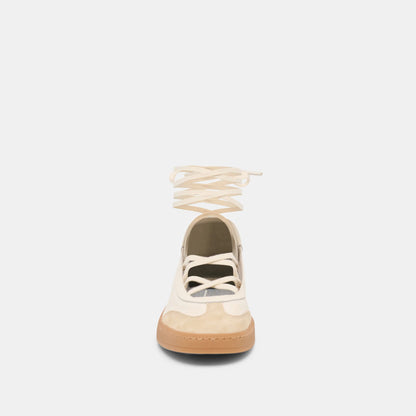 Nyomie Sneakers - Ivory Multi Leather