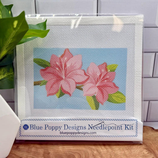 Azaleas Needlepoint Kit (two azaleas on branch)) | default - #NP88-FLO-016