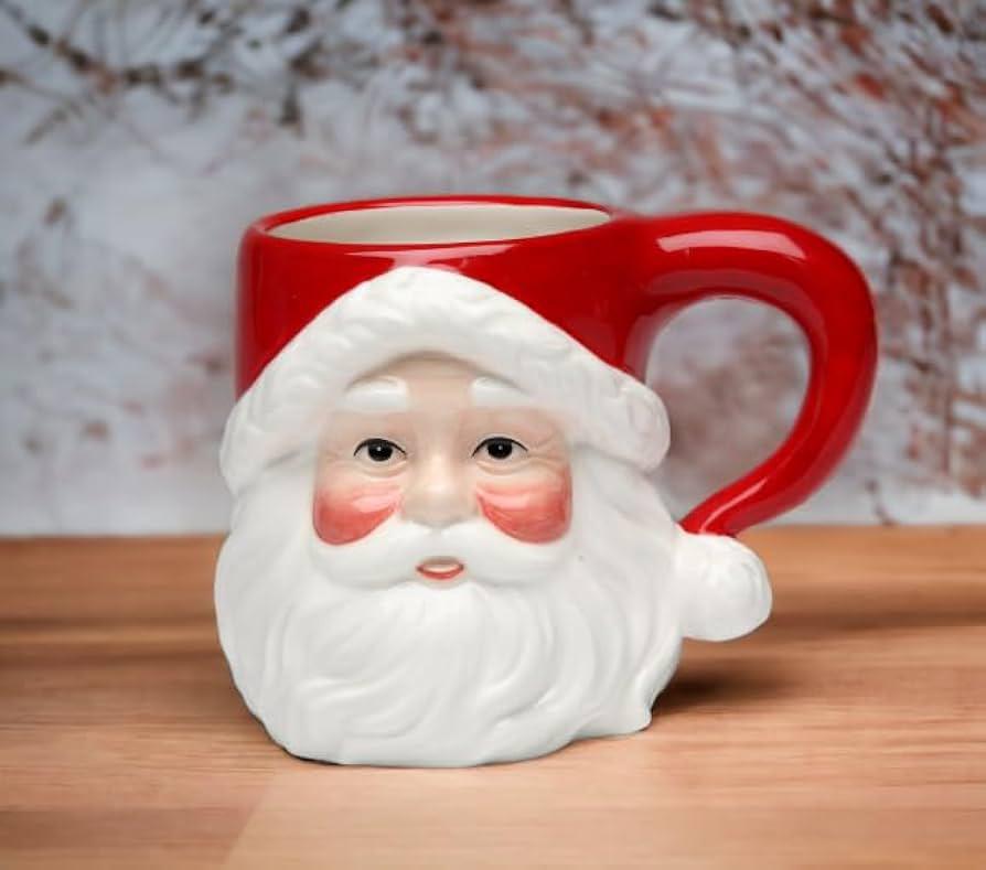 Vintage Santa Mug