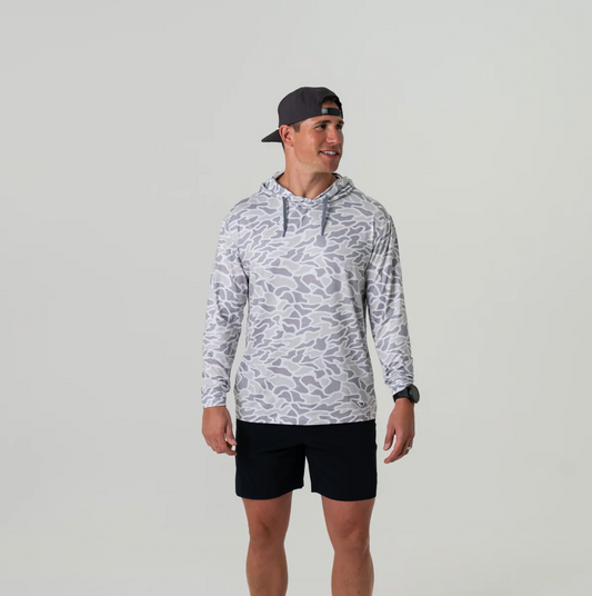 Performance Hoodie - White Camo