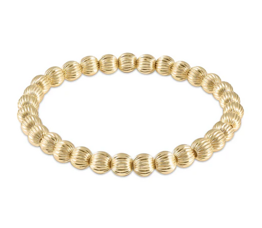 enewton Extends - Dignity Gold 6mm Bead Bracelet