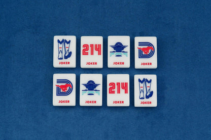 SMU® - SOUTHERN METHODIST UNIVERSITY® MAHJONG TILES