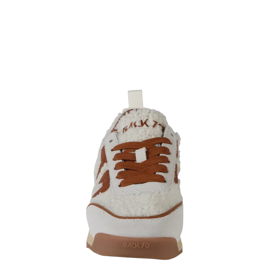 Back 70 Jogger FT in Milk Ice Cuoio Sneakers