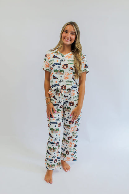 Alli Auburn Pant Pajama Set