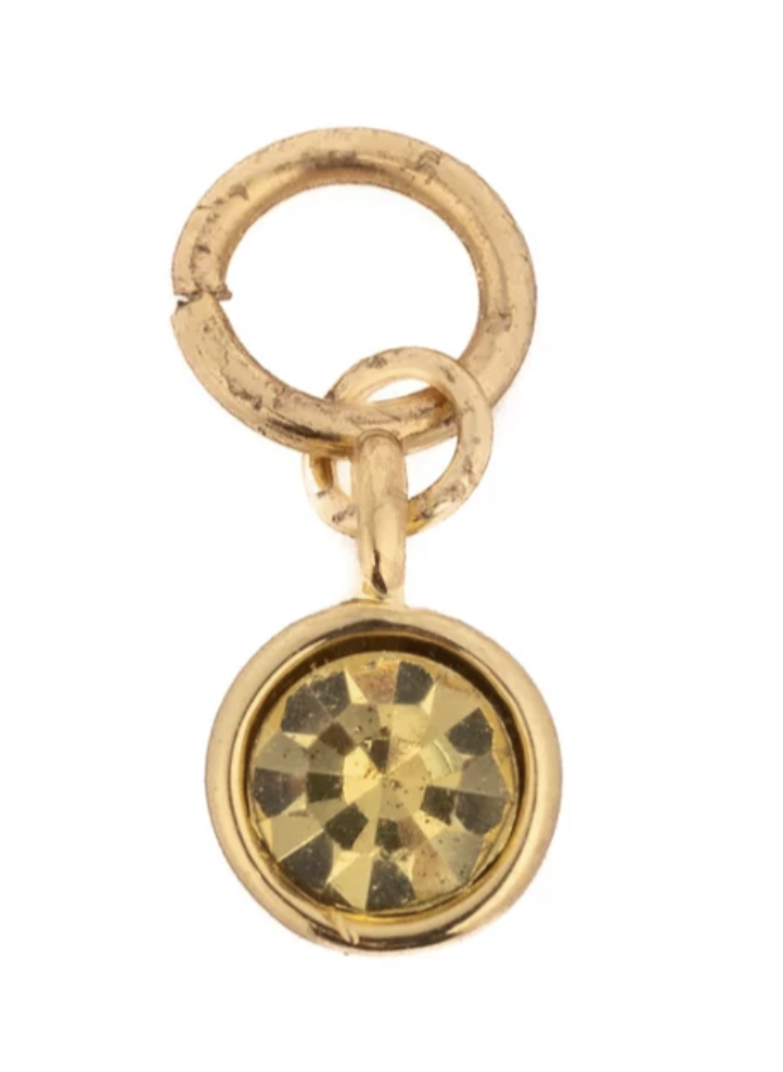 Thea Charm Bar - Birthstone Charms