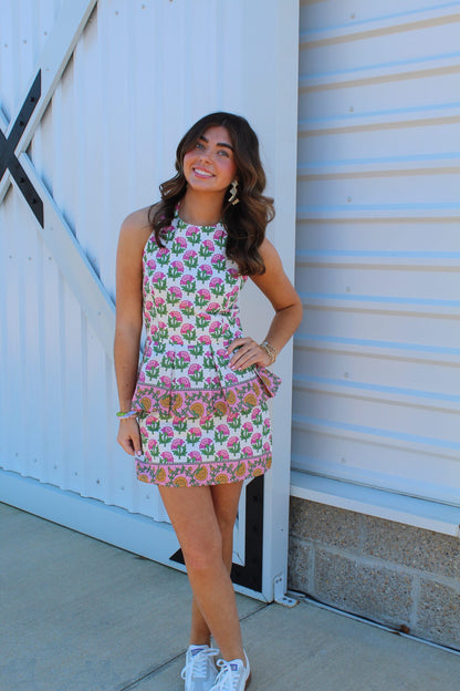 Pink Marigold Garden Set
