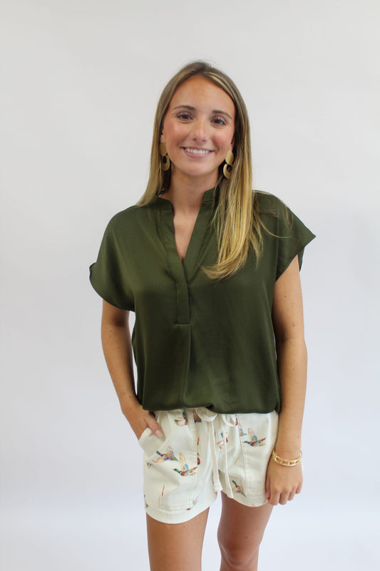 Mallard Marsh Drawstring Shorts
