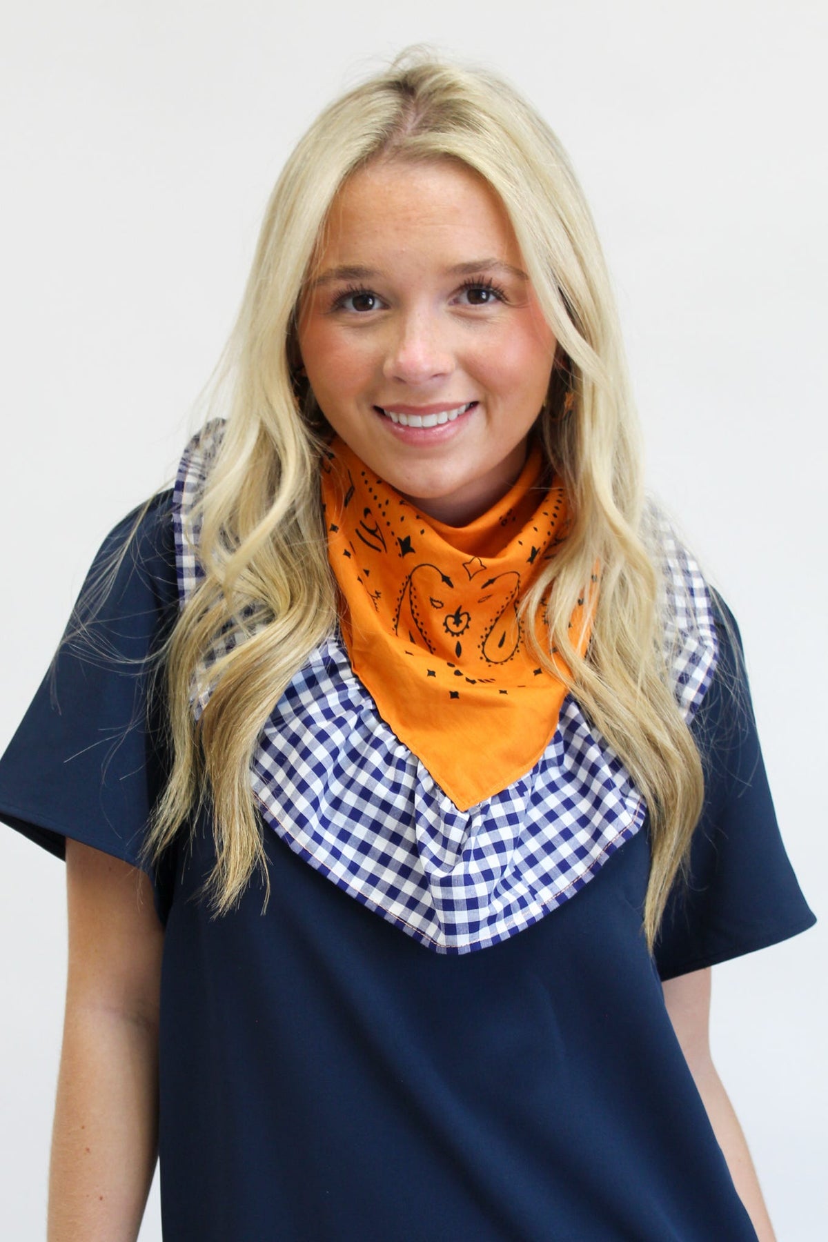 Asst Ruffled Bandana Scarf