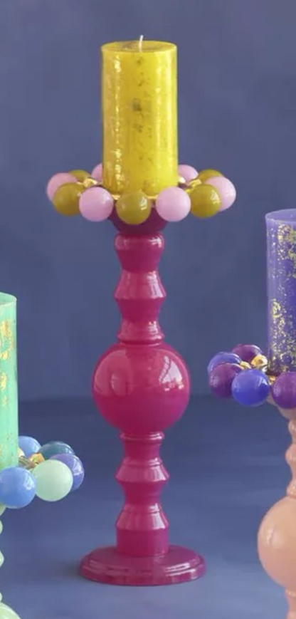 Ballerina Pillar Candle Holder
